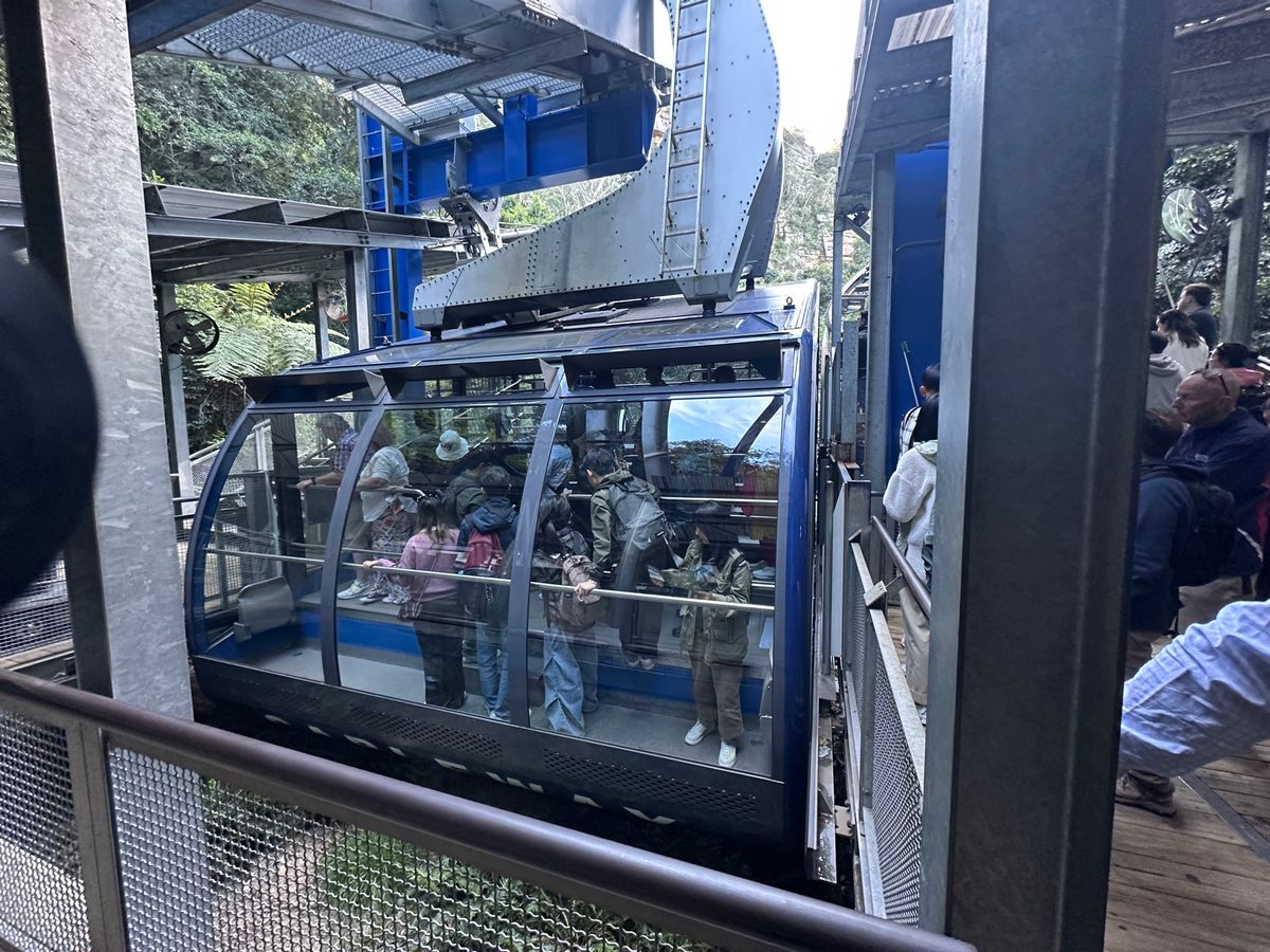 最後は Scenic CablewayでTop Station へ。