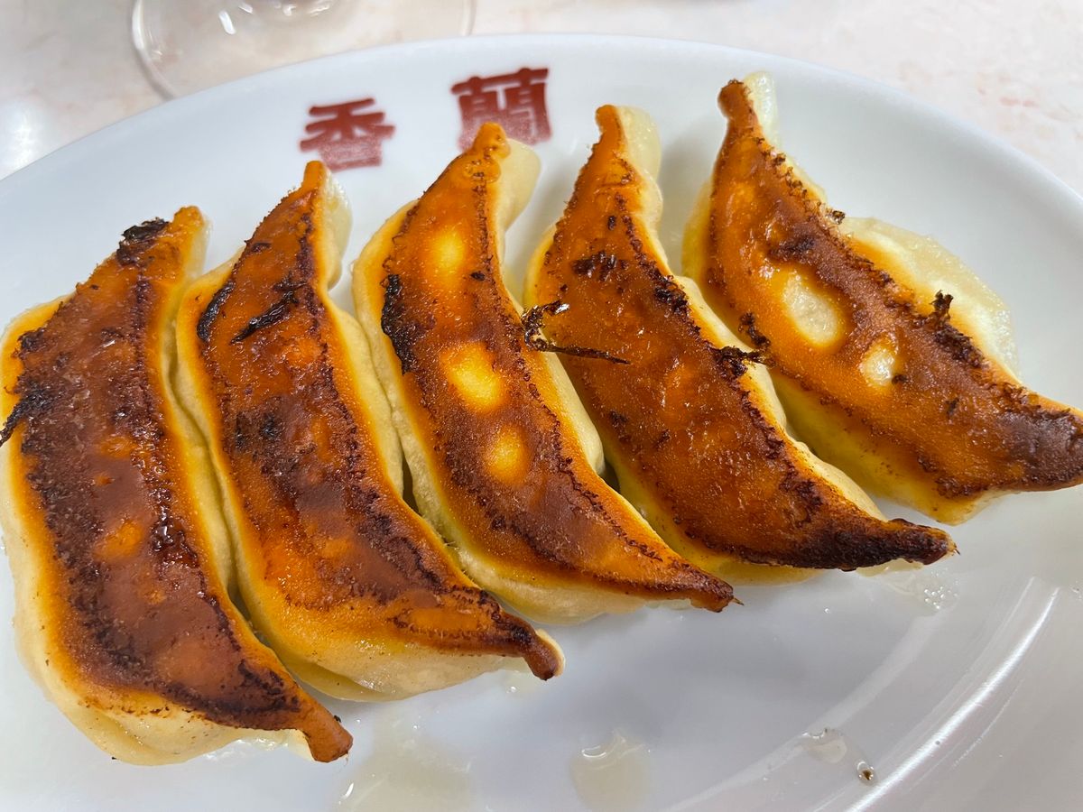 帰る前に宇都宮駅で途中下車して晩御飯。宇都宮といえば餃子ですね。最初のお店...