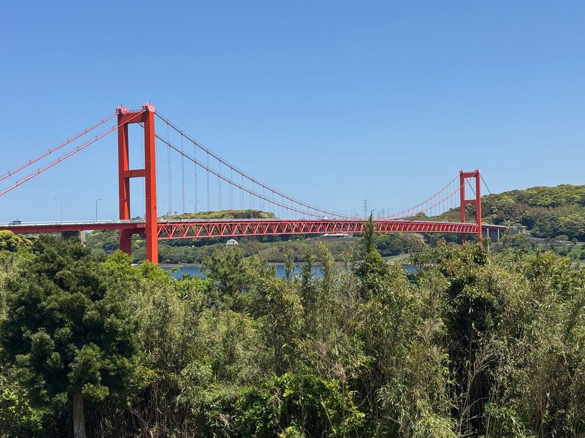 AM10:00に福岡のホテル出発
R 202の海岸沿いを走り
佐賀県唐津市...