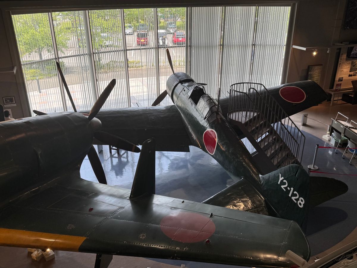 福岡県朝倉郡の大刀洗平和記念館を
訪問　一度観たかった
震電を間近で見学
...