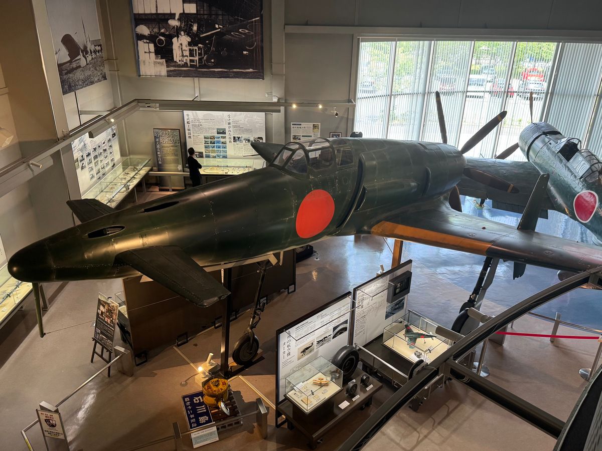 福岡県朝倉郡の大刀洗平和記念館を
訪問　一度観たかった
震電を間近で見学
...