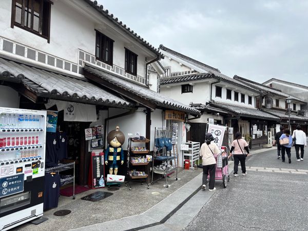 日本・岡山県「倉敷」の写真：初めての美観地区