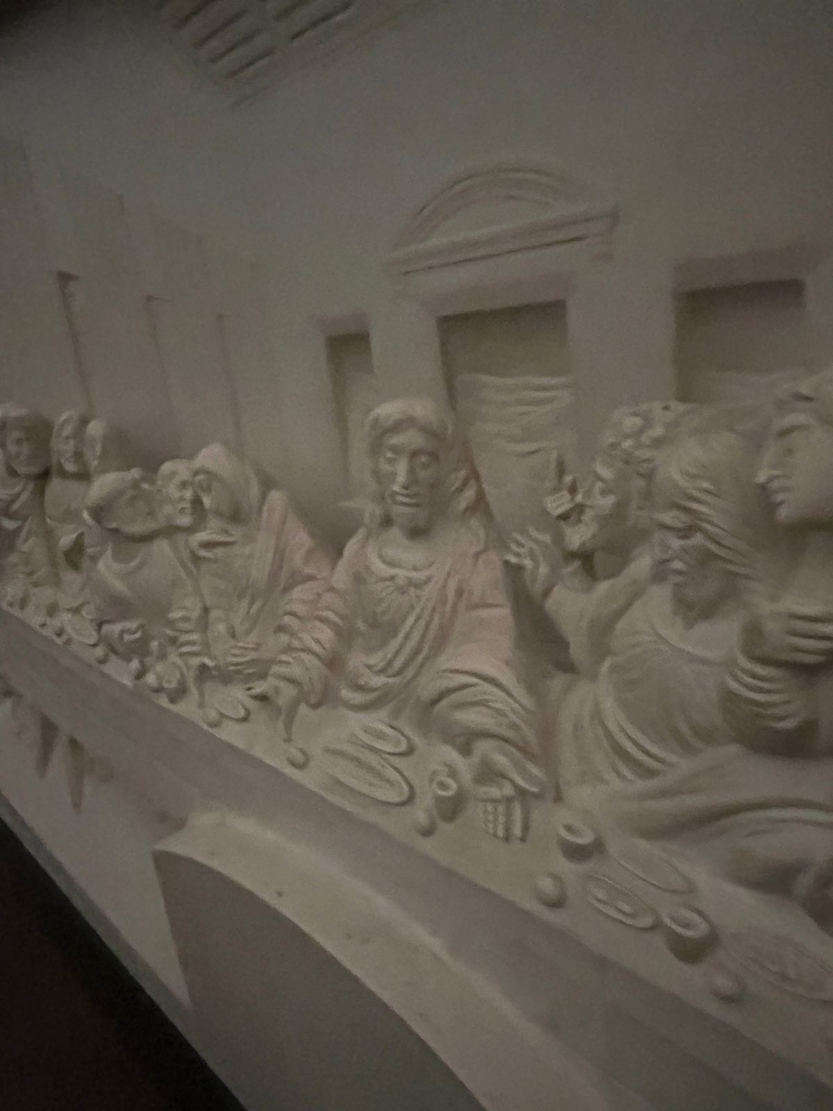 6日目、ついに見れました、レオナルドダビンチの最後の晩餐！スフォルツェスコ...