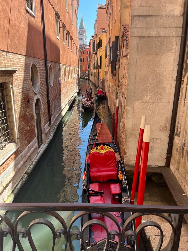 イタリア・フィレンツェ「イタリア　ミラノ、ヴェネツィア、フィレンツェのたび」の写真：2日目は鉄道イタロでベネチアに行き、ゴン...