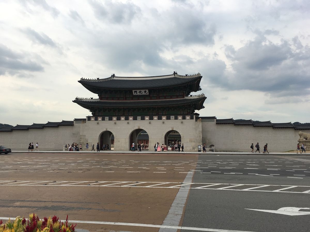 #光化門広場#世宗大王像#李舜臣像
