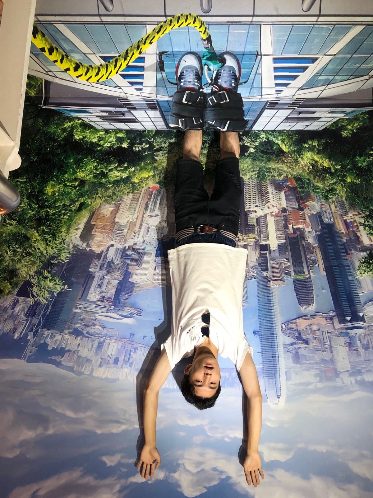 #たまたまやってた#トリックアート展