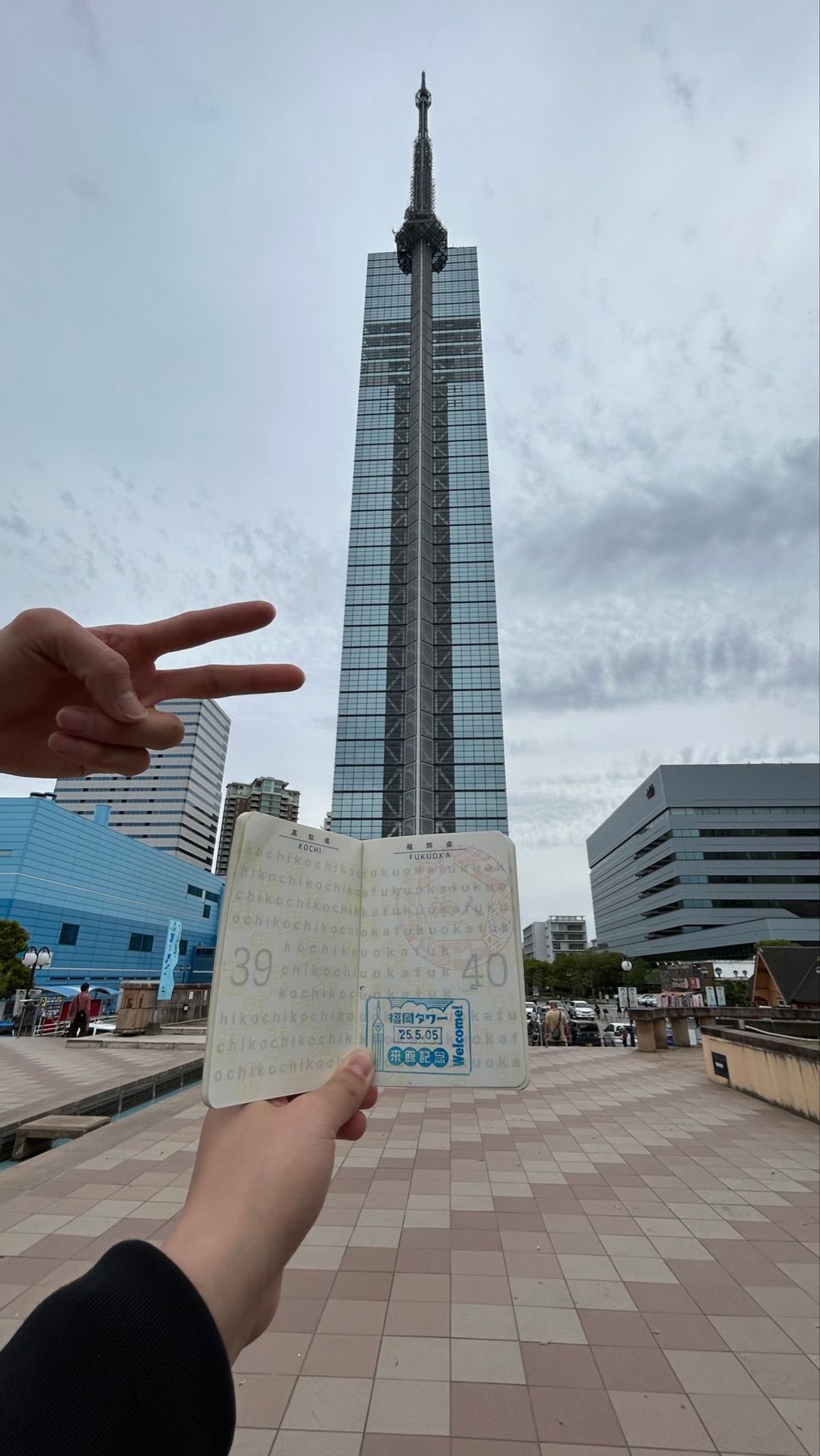 福岡タワーと福岡城、大濠公園行って沖縄に帰りました😉楽しすぎたぜ〜〜❣️