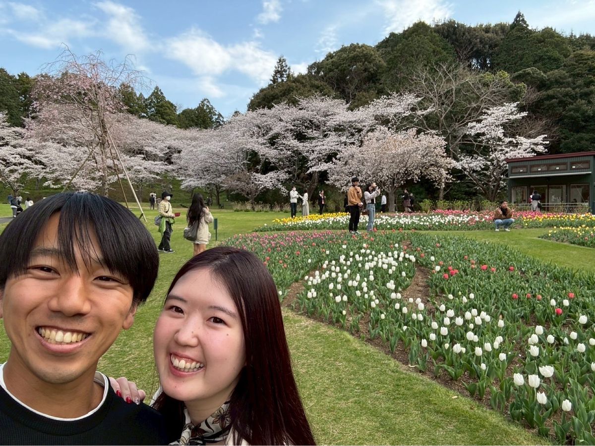 フラワーパーク（写真撮ってるところを後ろから脇狙ってちょっと喧嘩になった）...