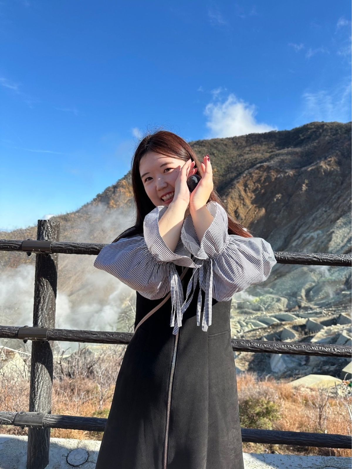 大涌谷が混んでて1時間半くらい車の列に並んで着いた
卵が熱かった🥚

箱根...