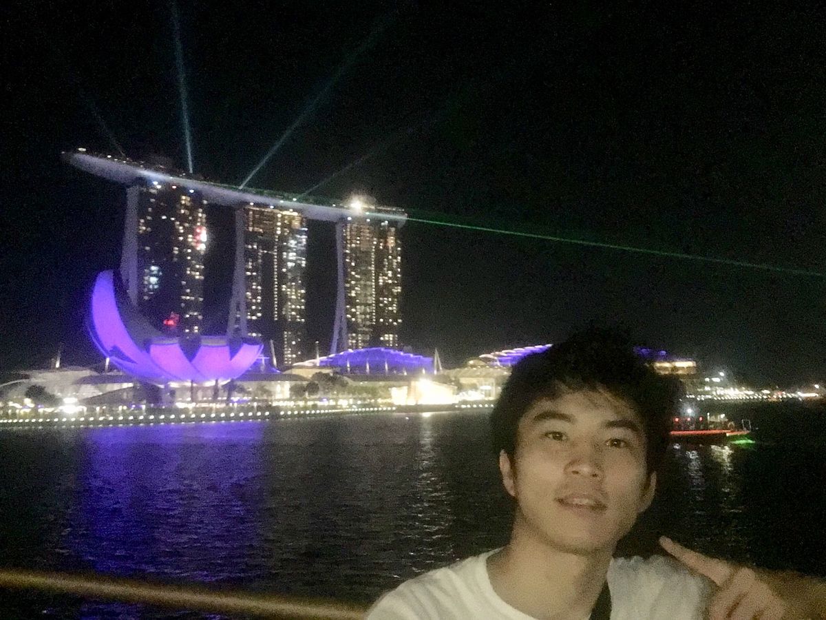 定番のマーライオン
夜景やっぱきれい
