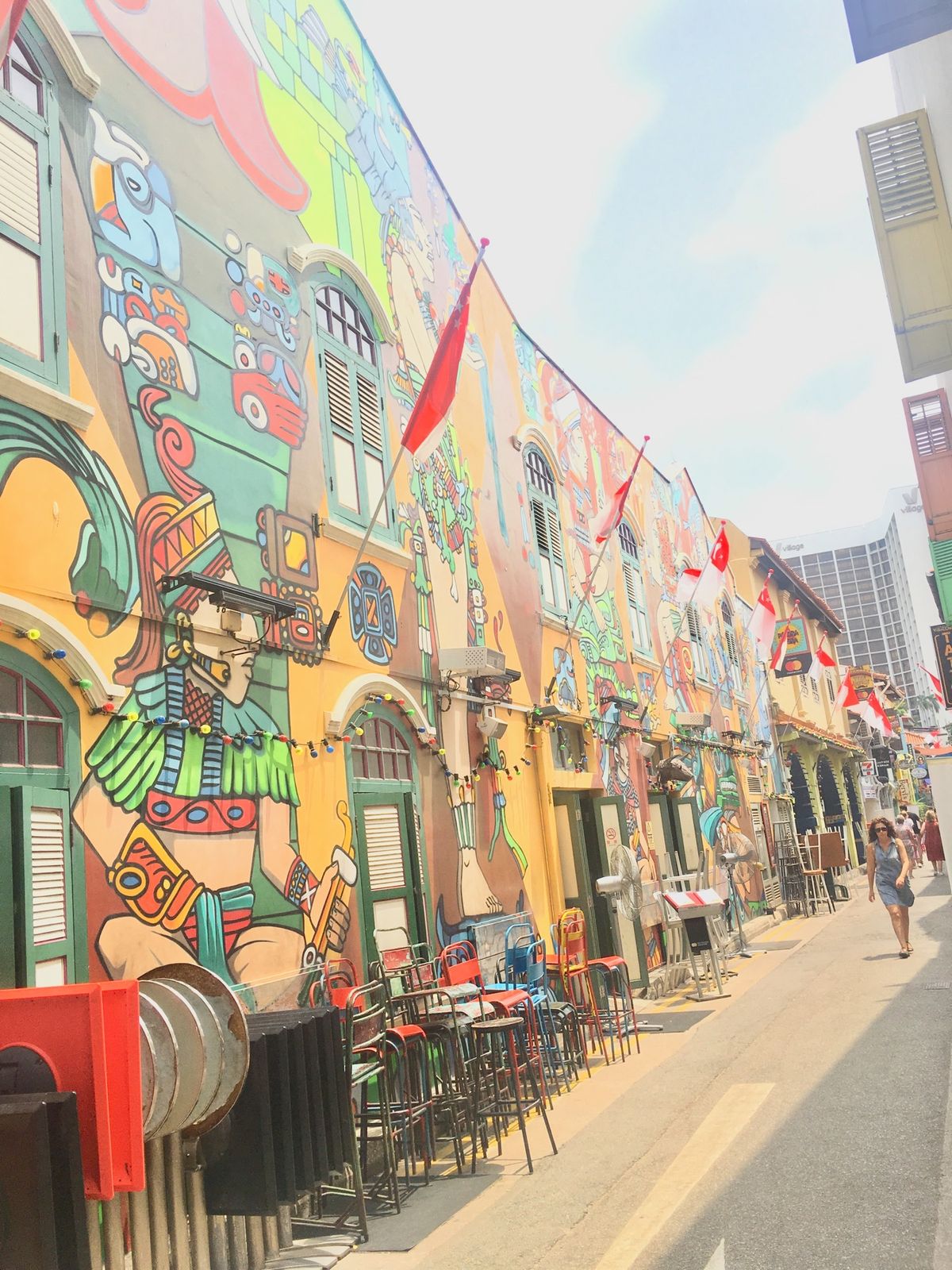 アラブストリート
壁画が映え✨