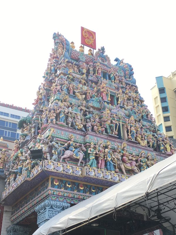 シンガポール・セントーサ島「松本といつもの海外旅」の写真：リトルインディア②  ~スリ・ヴィーラマ...