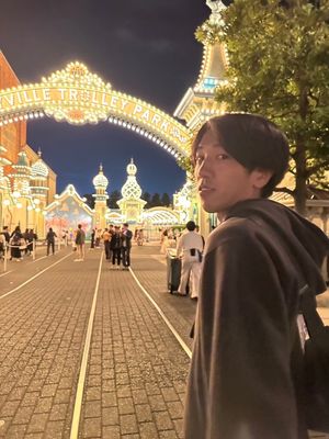 足が疲れすぎて途中船で移動できるアトラクション