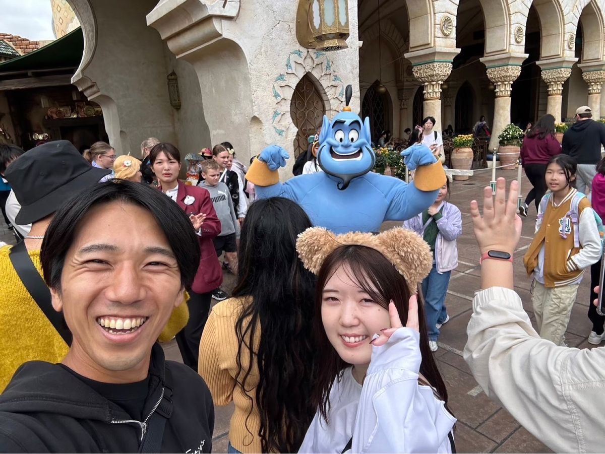 大きなあくび笑