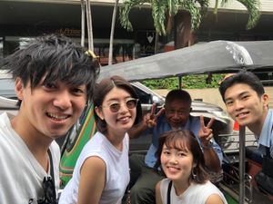 アイコンサイアム。デカいショッピングモール
トゥクトゥクのおじちゃんかわいい🛺