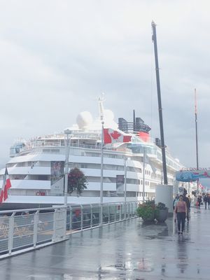 バンクーバー港！なんかみなとみらいみたいな雰囲気だった
謎のオブジェ多いな笑