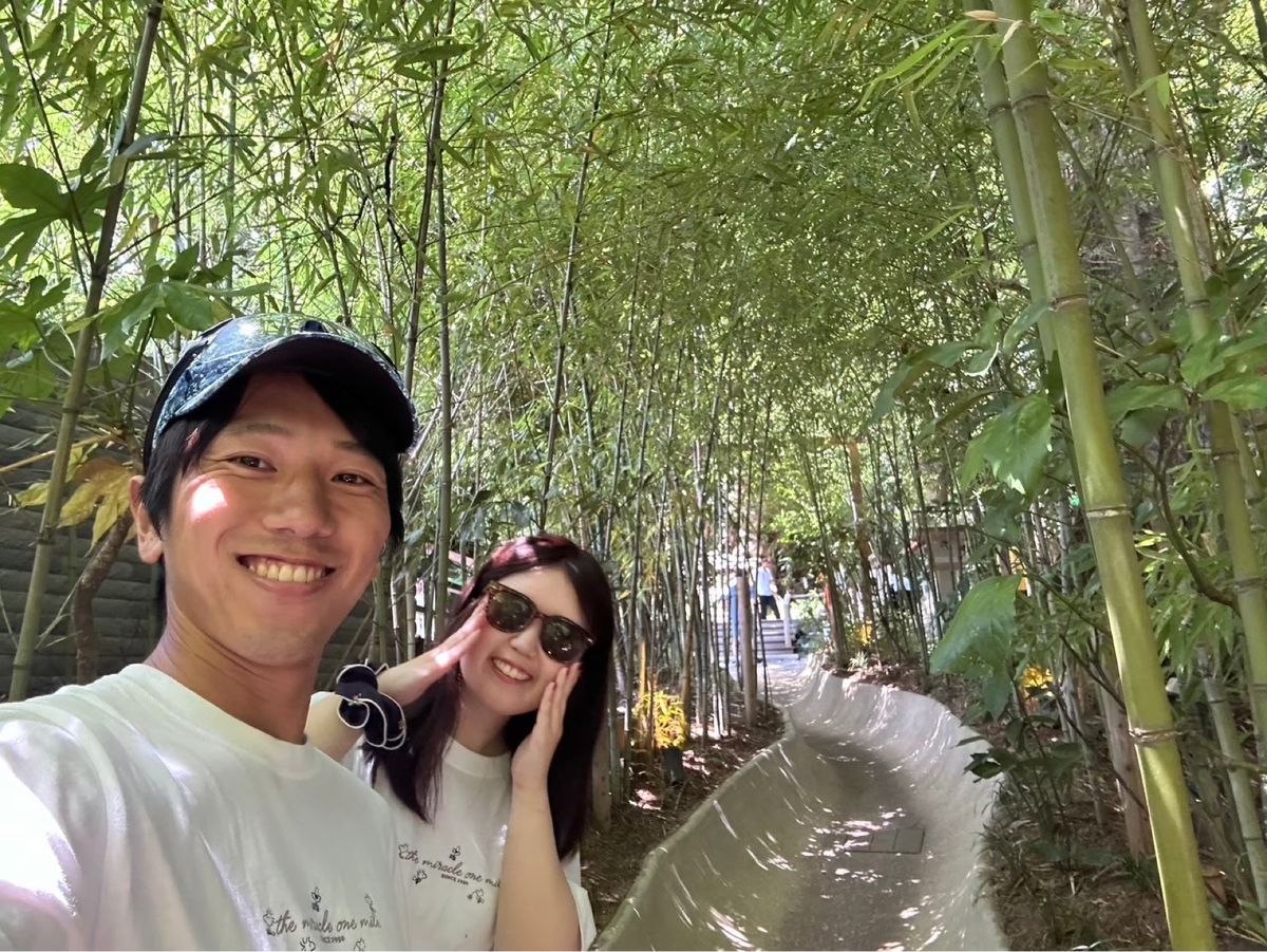 行きに熱海にある神社に
自然豊かでよかった