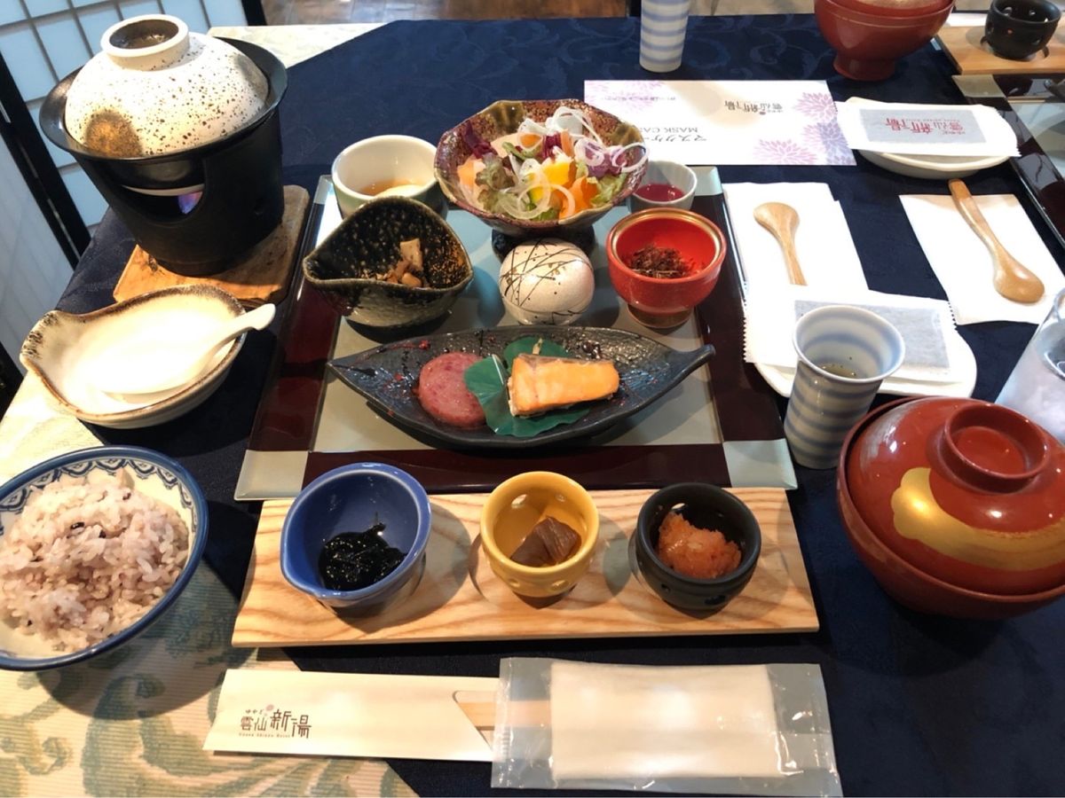 2日目の宿は雲仙温泉♨️
夕食も朝食も最高すぎた…！！