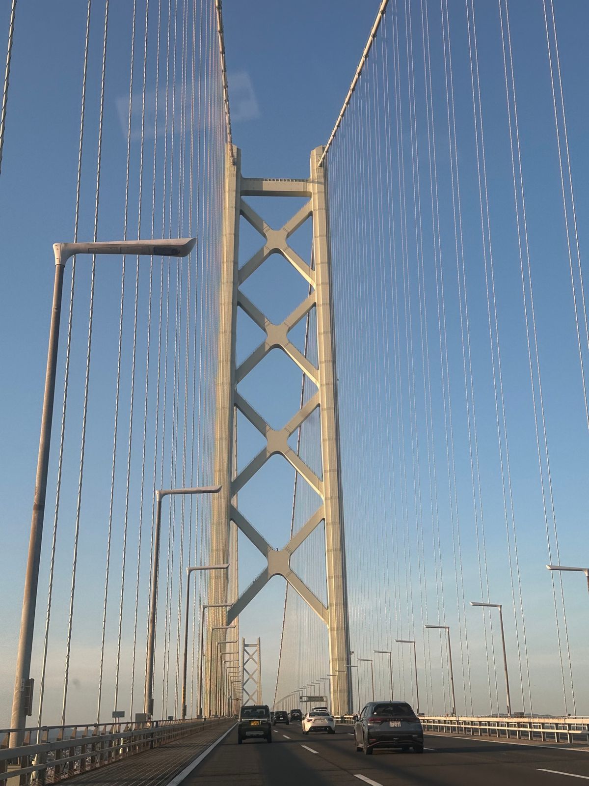 淡路島！！
ちょうど綺麗な夕日も見れた！！