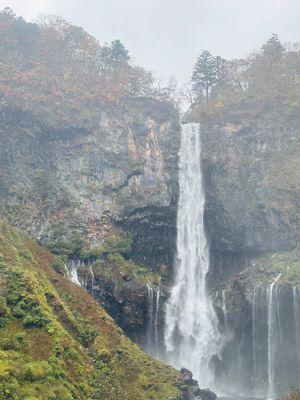せっかく滝行けたのに雨女発揮☔️