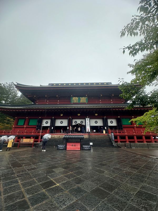 日本・東京都「✈️栃木旅行」の写真：土砂降りすぎて途中で全館停電した…！笑