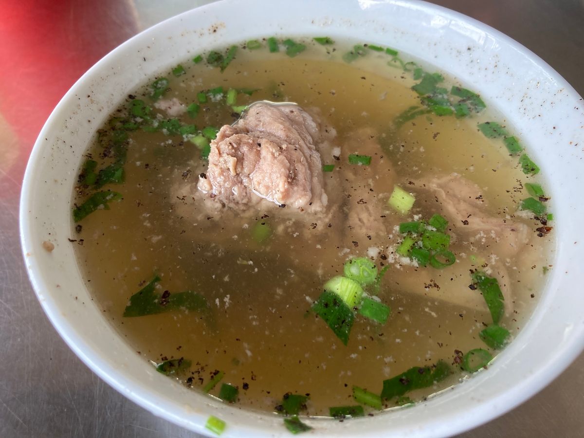 Hủ tiếu mì khô thịt bằm xương ko đườn...