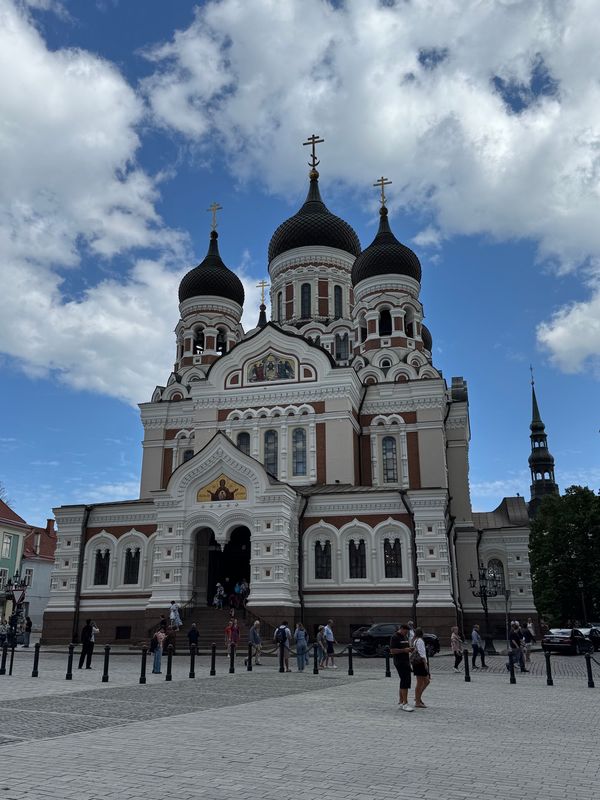 エストニア・タリン「シナモンロールを食べにフィンランドと、ちょっとエストニアを散歩」の写真：エストニア　タリン
●アレキサンドル・ネ...