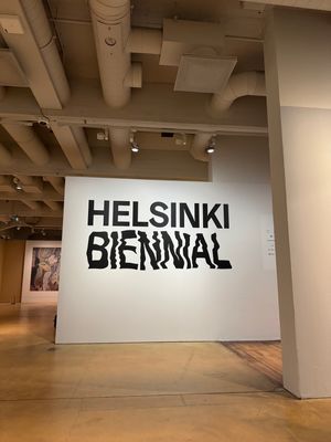 ヘルシンキ
●ヘルシンキ市立美術館
●ヘルシンキ市立美術館の草間彌生さんの...
