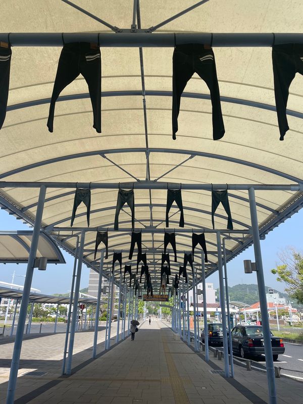 日本・岡山県「Okayama」の写真：児島駅