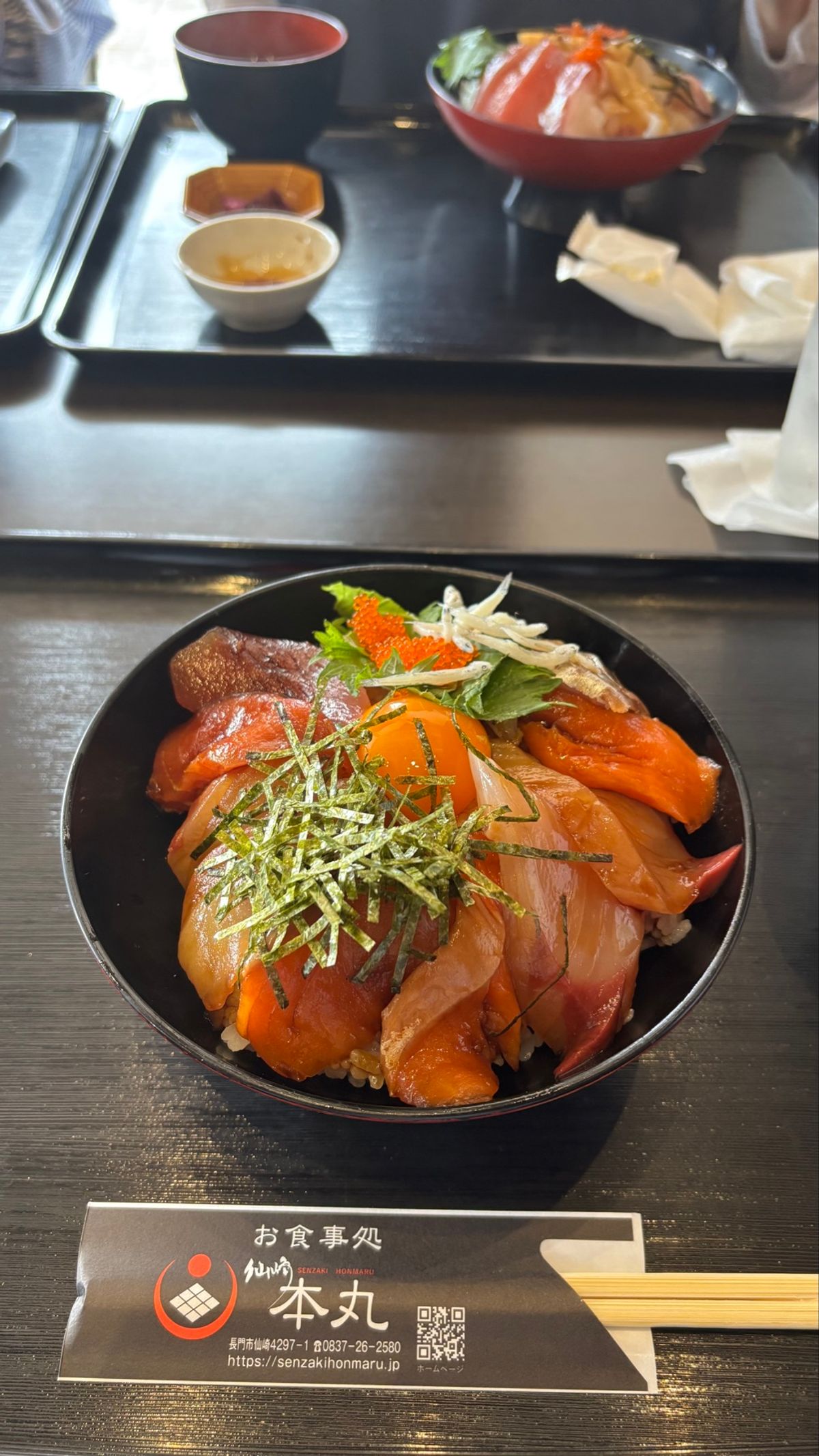 天気はいまいちやったけど漬け丼美味しすぎたから許した🙂‍↕️