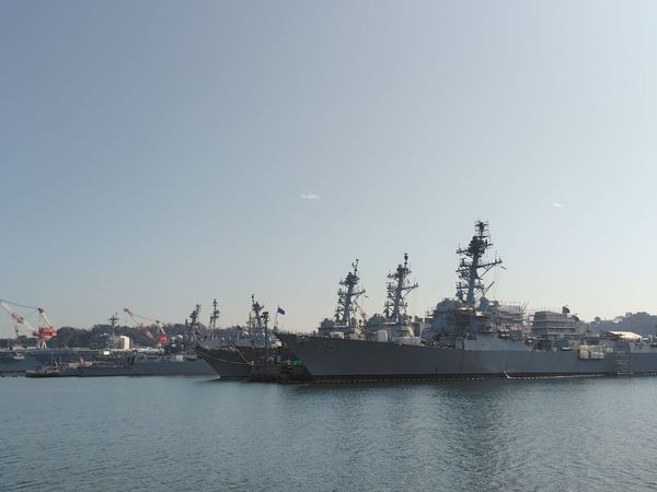 日本・神奈川県「横須賀軍港めぐり」の写真