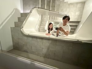 2日目HIMITO
道中でみつけた蔦に囲まれたパン屋さんの雰囲気よかったな...