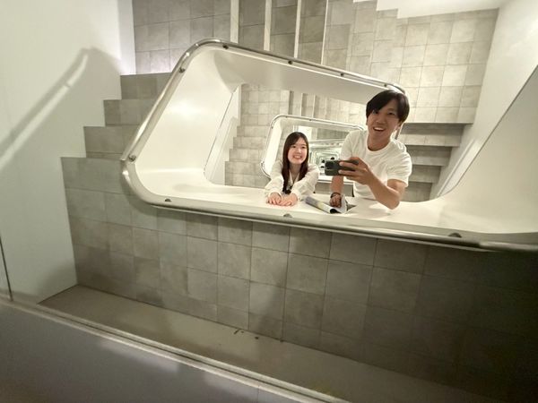 日本・石川県金沢市「よしくん誕生日記念旅行」の写真：2日目HIMITO
道中でみつけた蔦に囲...