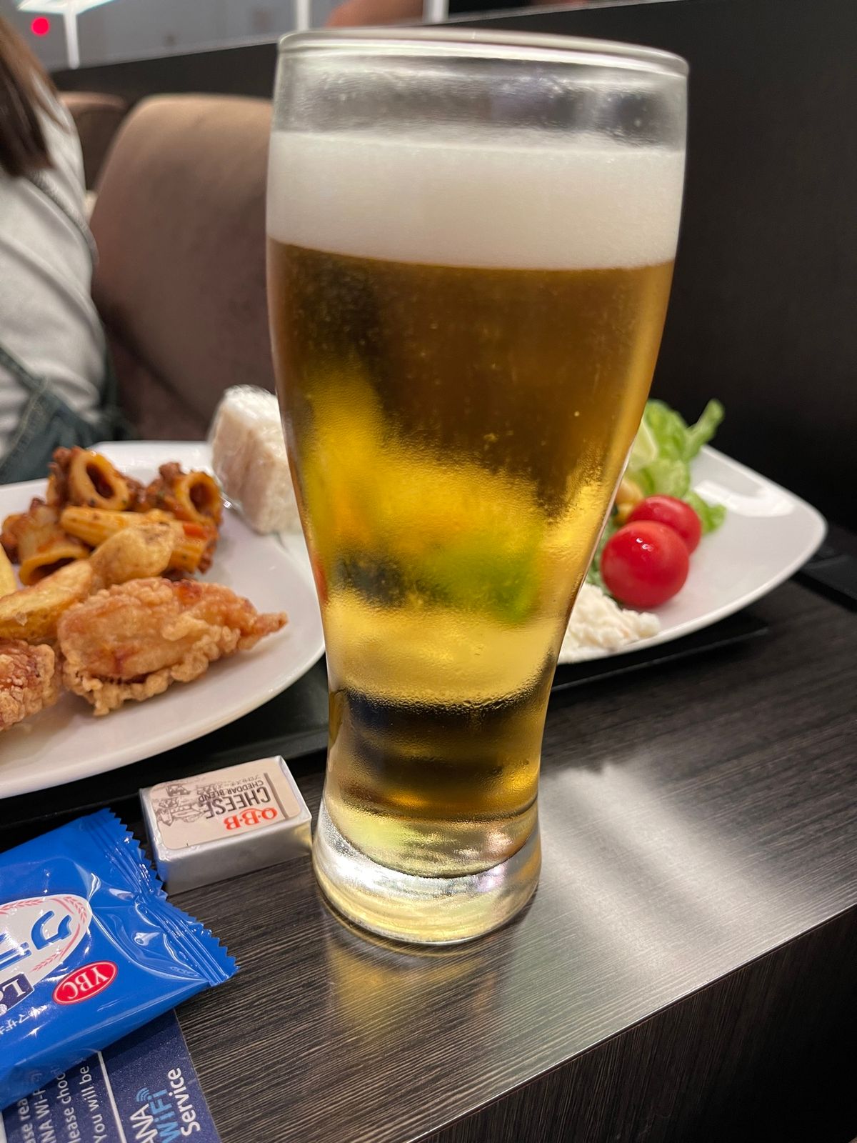 旅行の始まりは成田空港