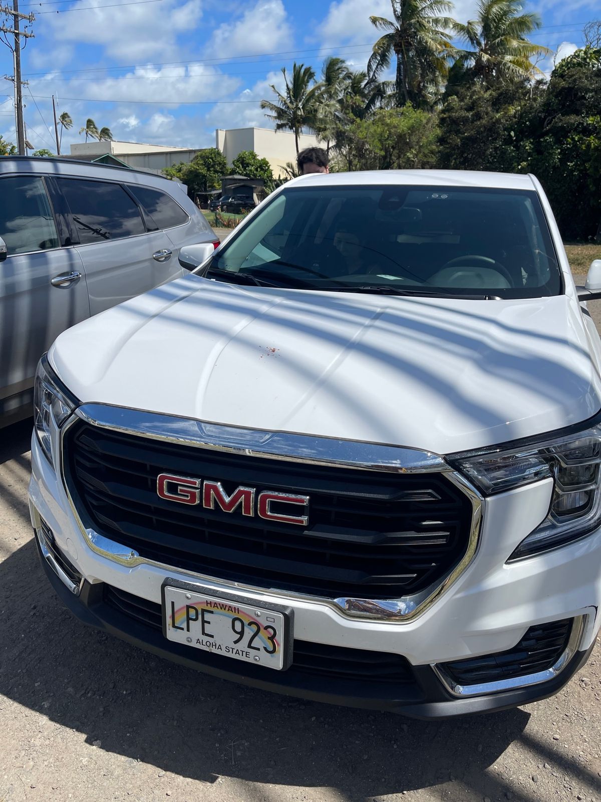 ランチはカフクのジョバンニでガーリックシュリンプ‼️
レンタカーはアメリカ...