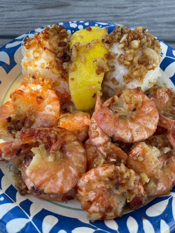 アメリカ(米国)・ホノルル「ハワイ旅行後半　オアフ島」の写真：ランチはカフクのジョバンニでガーリックシ...