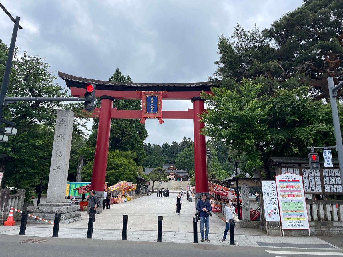 ランチの後は盛岡天満宮を参拝。