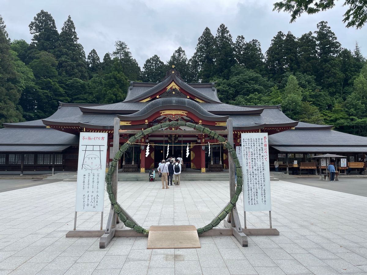 ランチの後は盛岡天満宮を参拝。