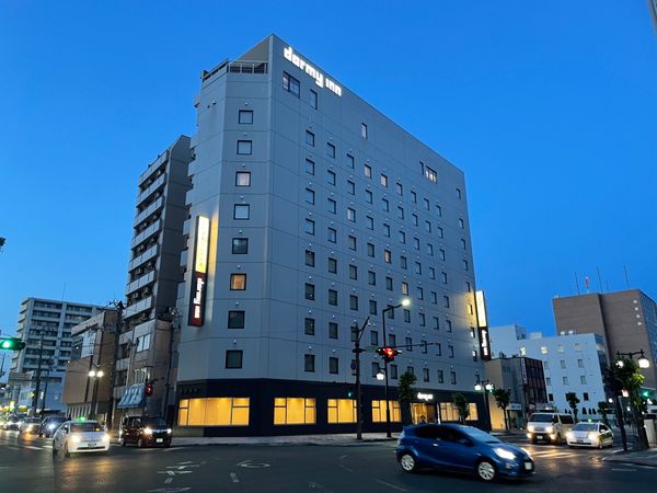 日本・盛岡「花巻・盛岡みちのく独り旅」の写真：盛岡のお宿。最上階には天然温泉があってな...