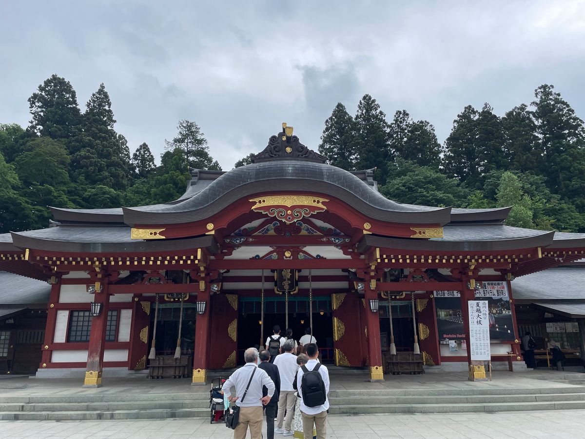 ランチの後は盛岡天満宮を参拝。