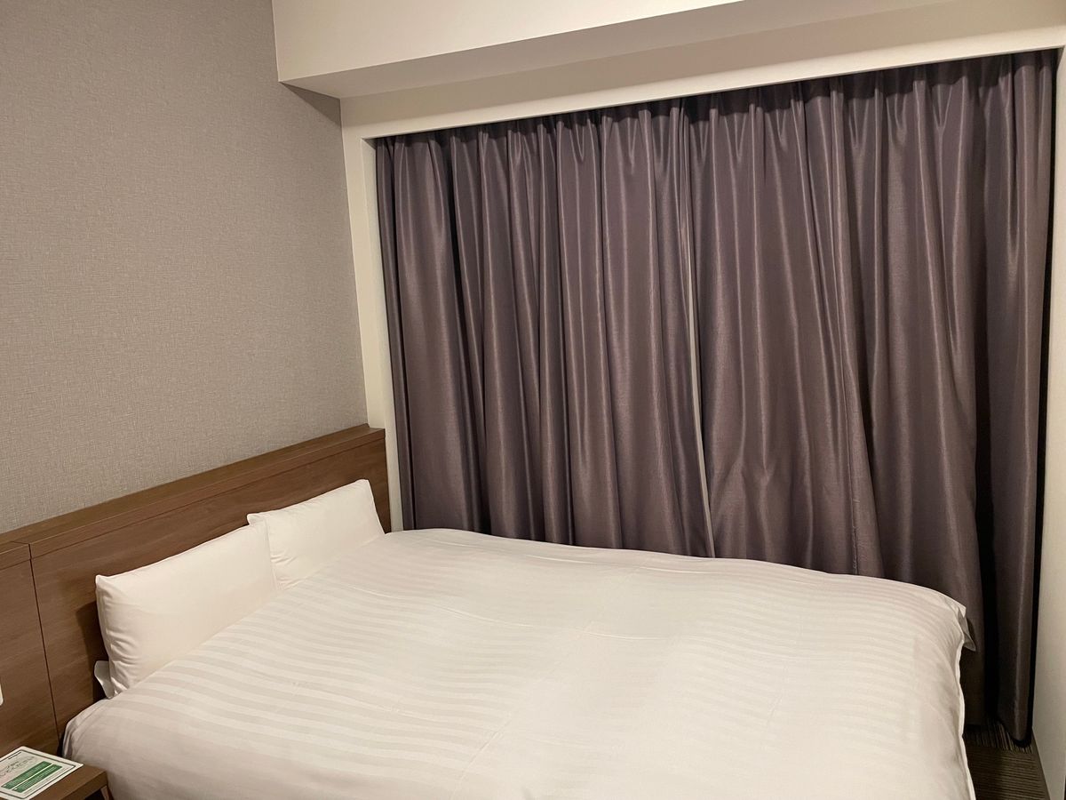 盛岡のお宿。最上階には天然温泉があってなかなか良かったです。