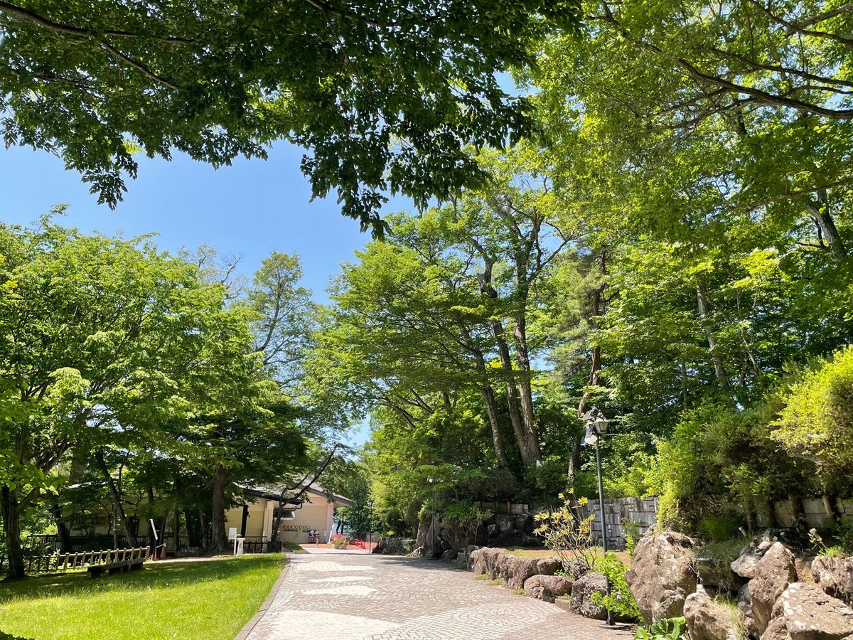 ランチの後はすぐ近くにある宮沢賢治記念館へ。ここも緑に囲まれた素敵な場所でした。