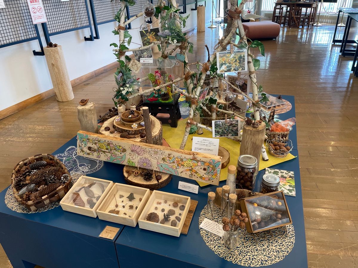 宮沢賢治イーハトーブ館。こちらは無料展示。