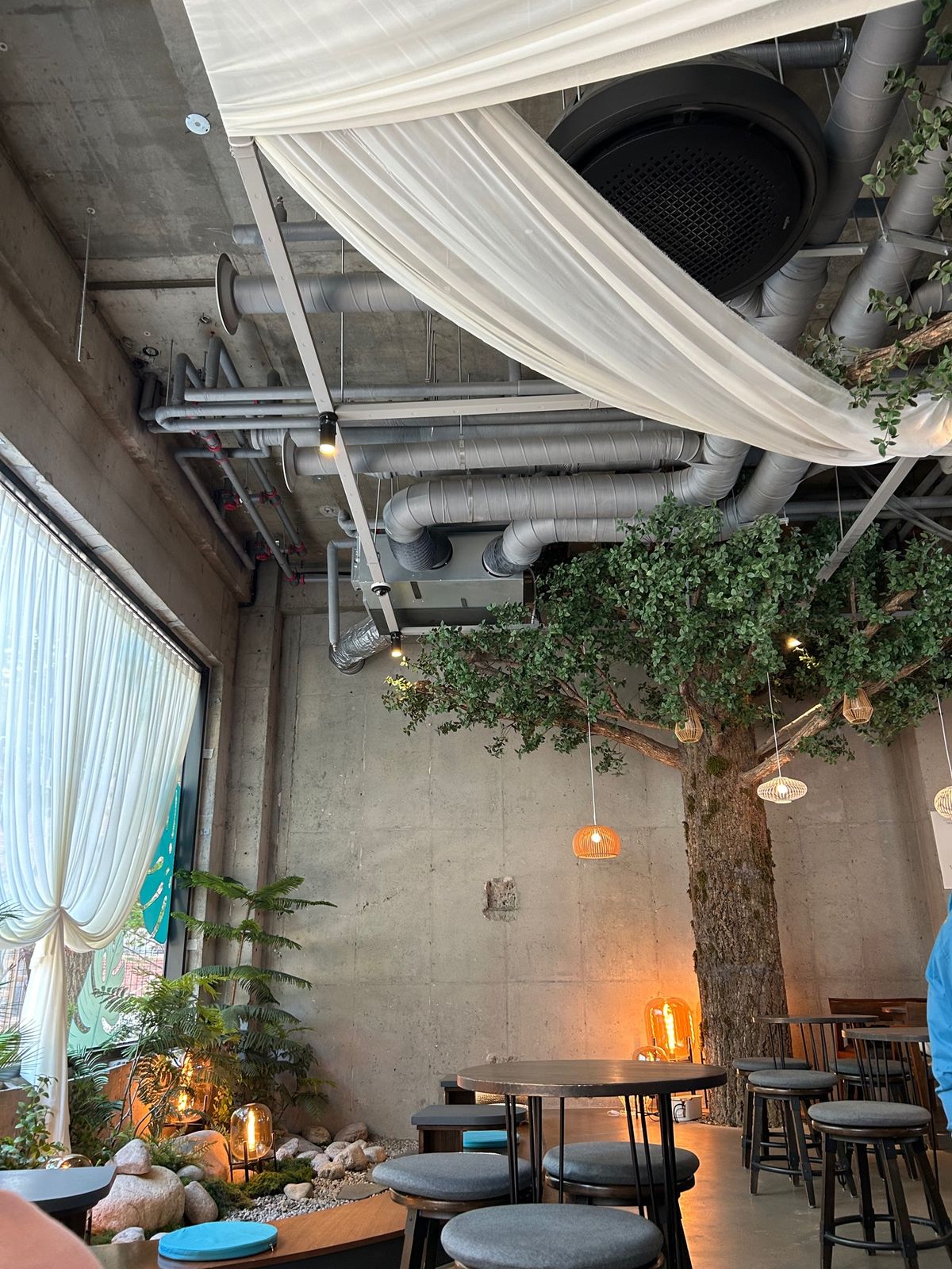 その後、カフェに行きました。韓国の人はほんとにカフェ好きですね。