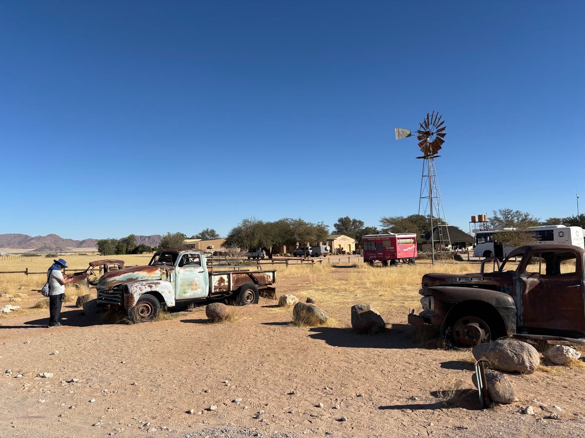 solitaire lodge
なかなか休憩出来る場所がないですか、ここで...