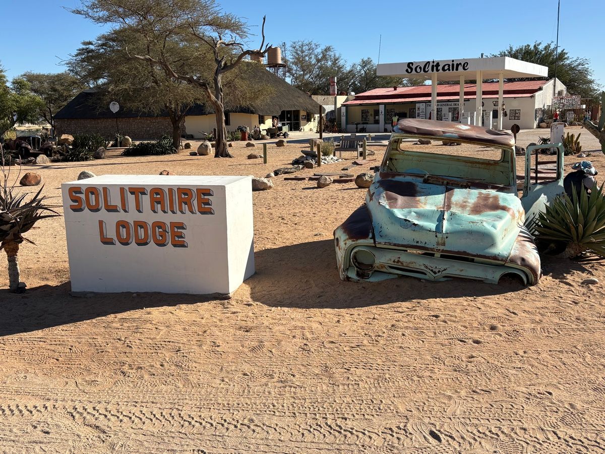 solitaire lodge
なかなか休憩出来る場所がないですか、ここで...