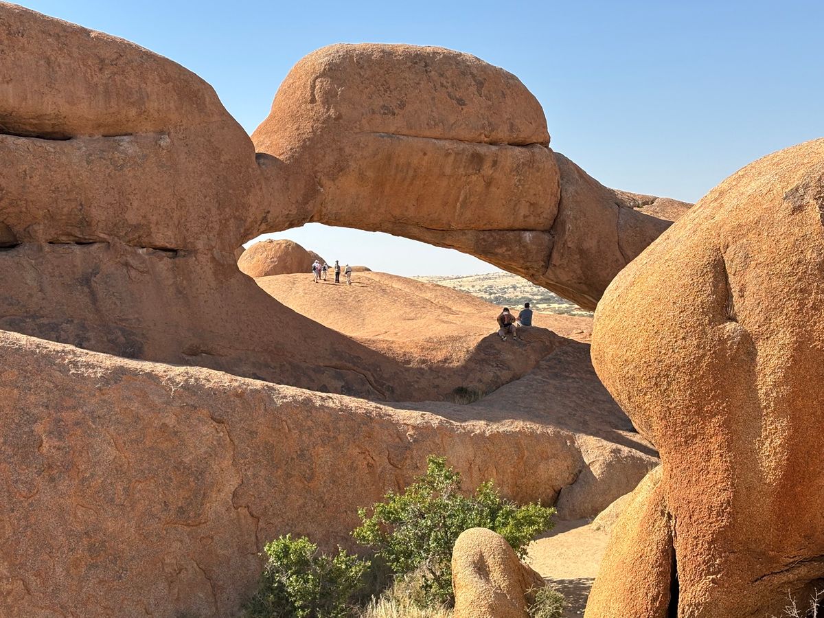 シュピツコッペ3
岩のブリッジへ行きました