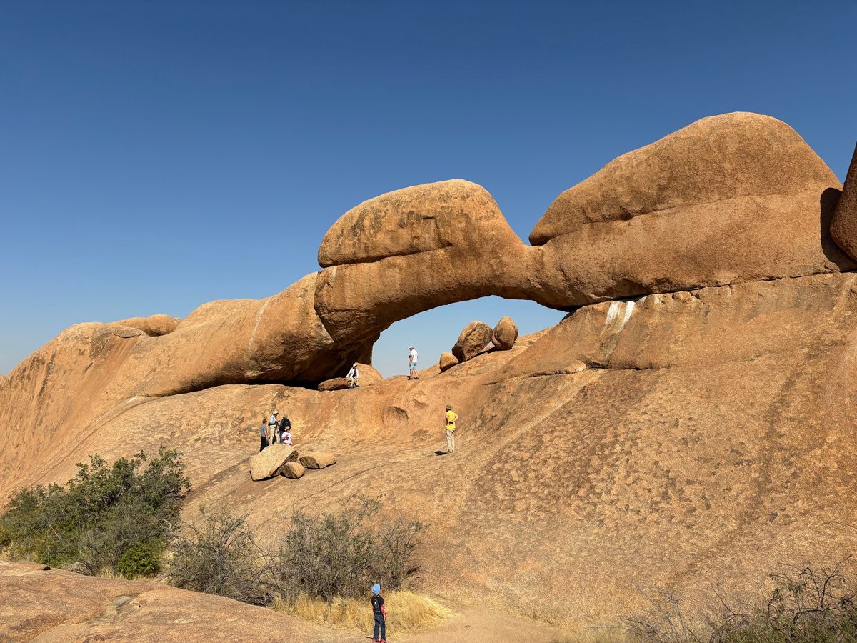 シュピツコッペ3
岩のブリッジへ行きました