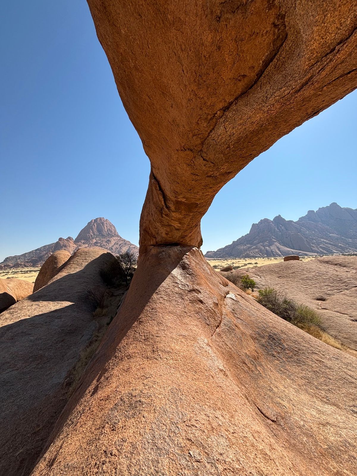 シュピツコッペ3
岩のブリッジへ行きました