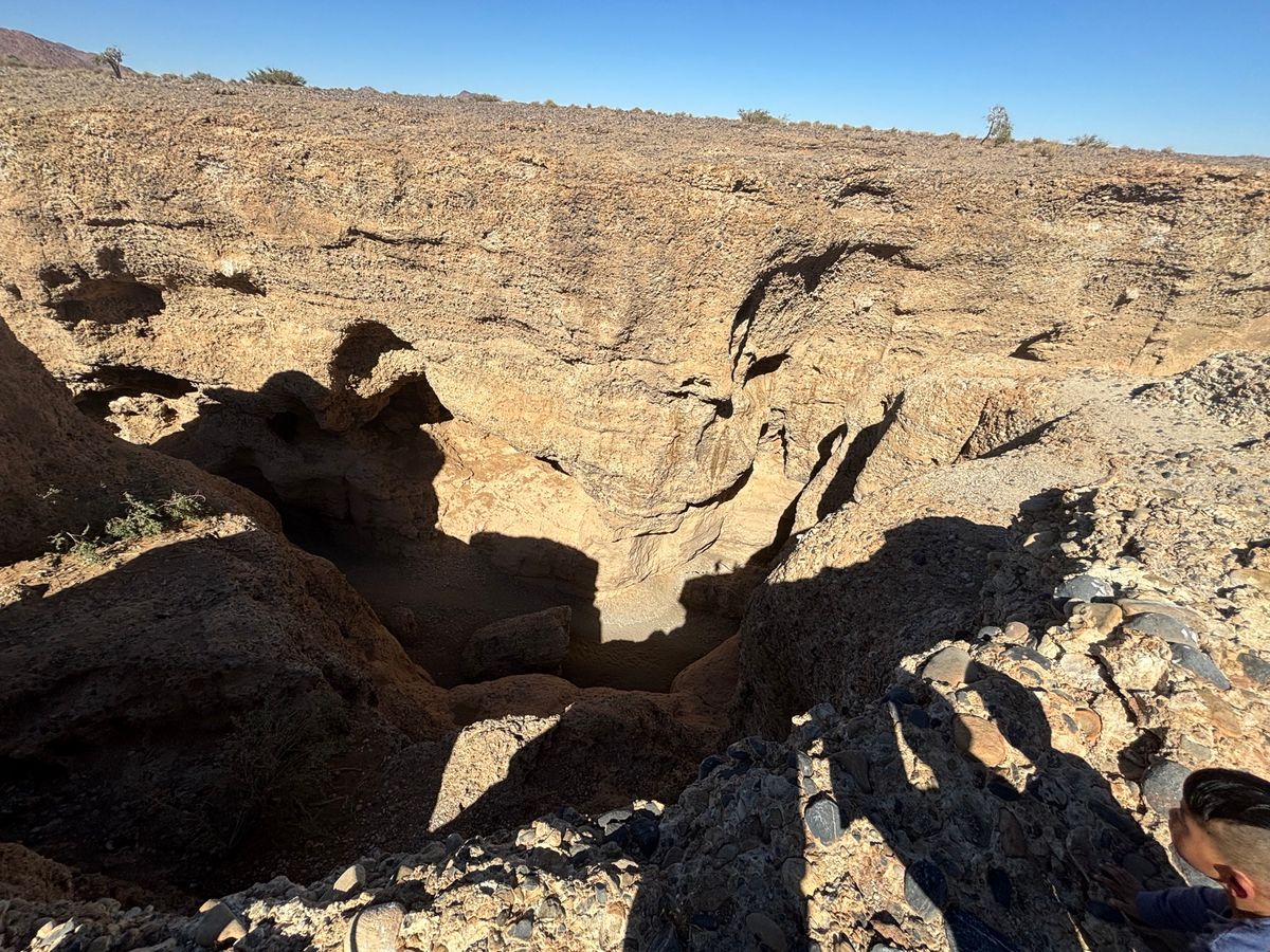 セスリエム・キャニオンに行きました。時間がなくて、上から下を眺めるだけでし...